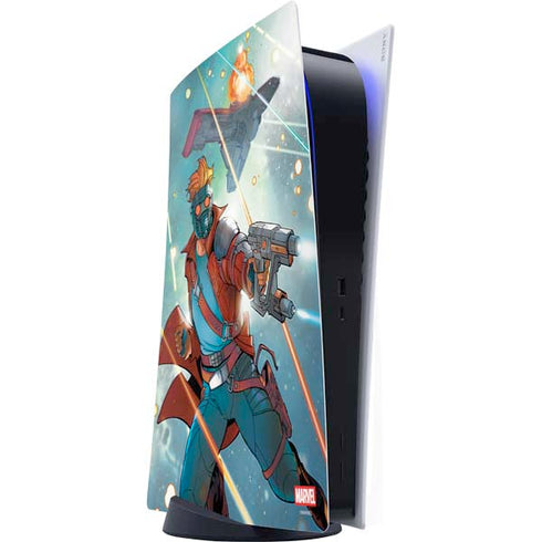 Marvel Star-Lord Galactic Showdown PS5 Digital Edition Console Skin